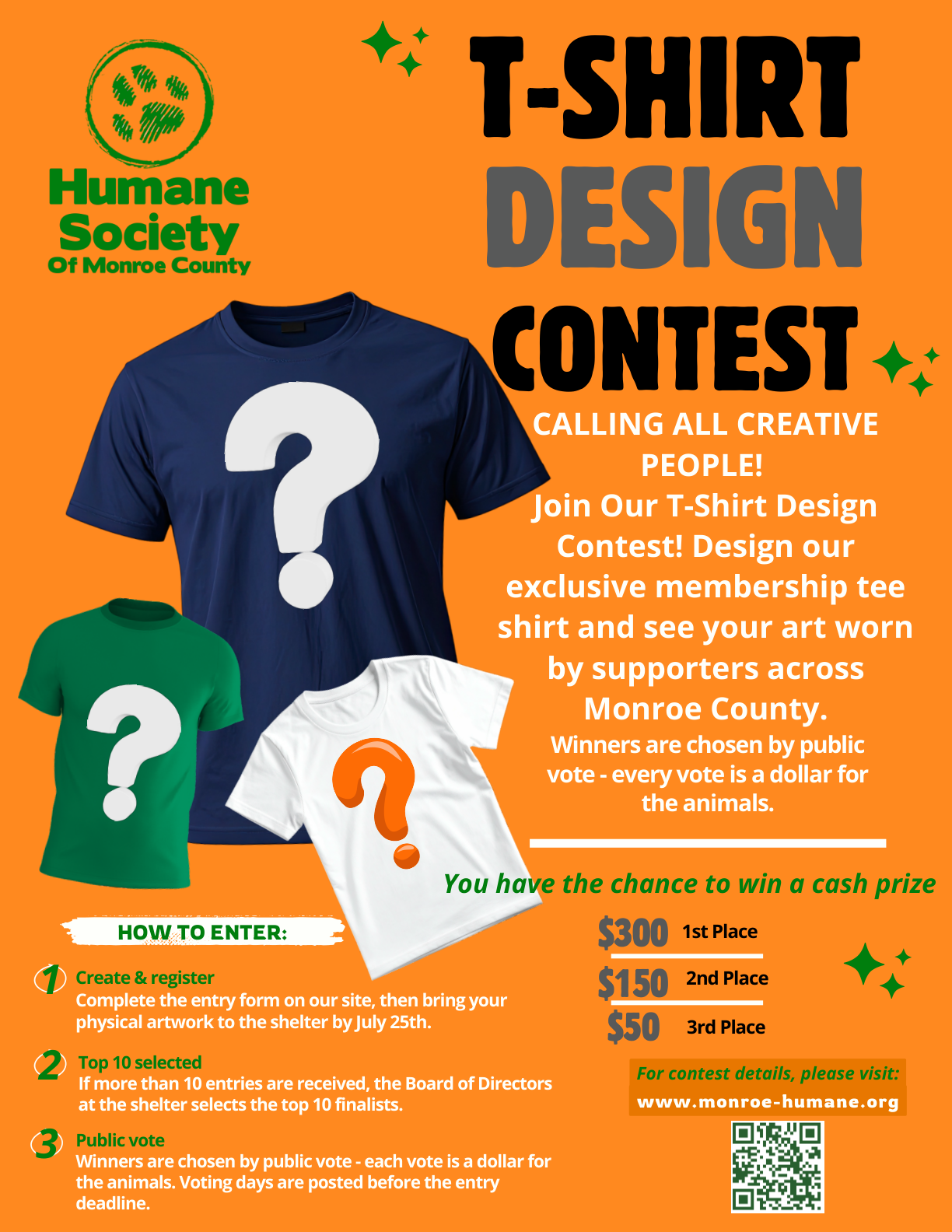 T-Shirt Design Contest flyer